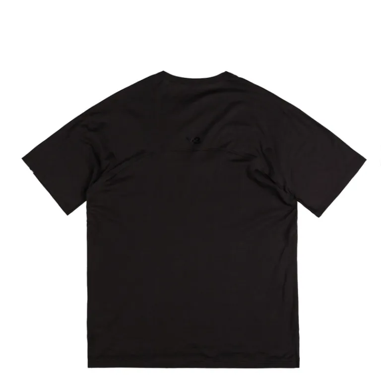 Adidas Y-3 T-Shirts*Y-3 3-Stripes Short Sleeve Tee Black