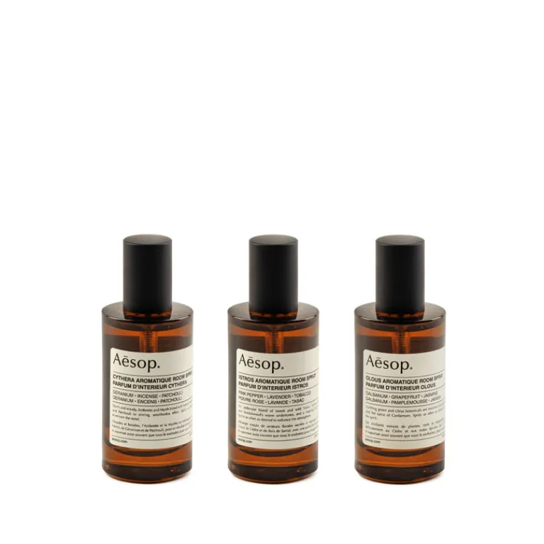 Aesop Bougies & Parfums D'Ambiance*Room Spray Trio EU