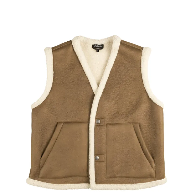 A.P.C. Vestes*Blouson Zackari Ecru