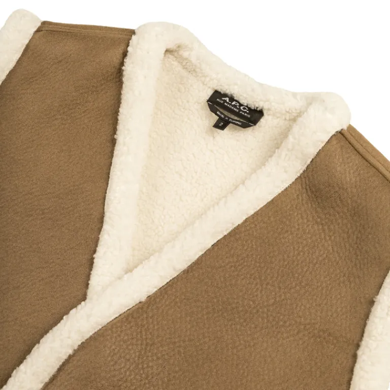 A.P.C. Vestes*Blouson Zackari Ecru