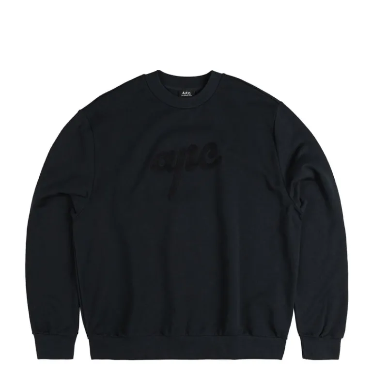 A.P.C. Pullover*Ethan Sweat Dark Navy
