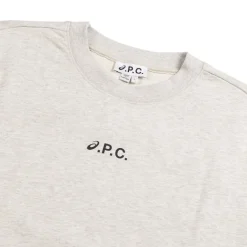 A.P.C. T-Shirts*x Asics T-Shirt Sky Heathered Light Grey
