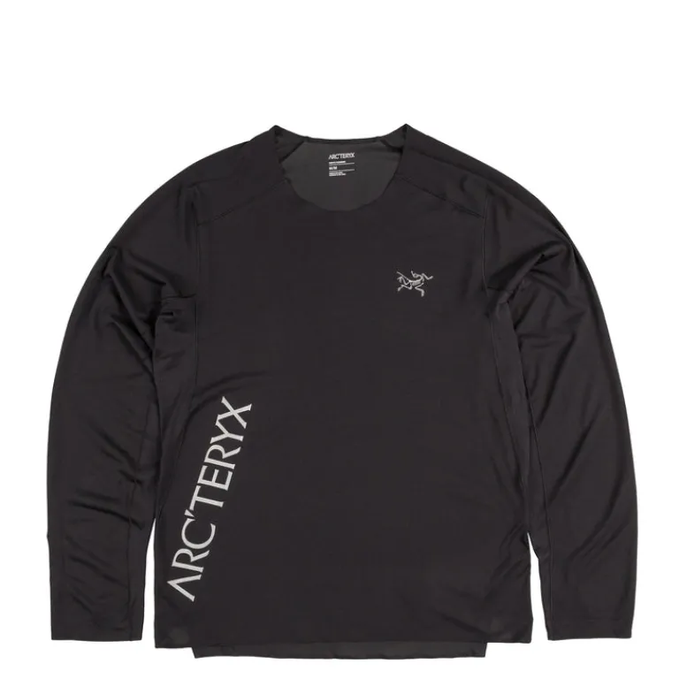 Arcteryx T-Shirts*Norvan Downword Logo Longsleeve Black