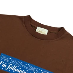 Aries T-Shirts*Follow Your Starsign Tee Brown