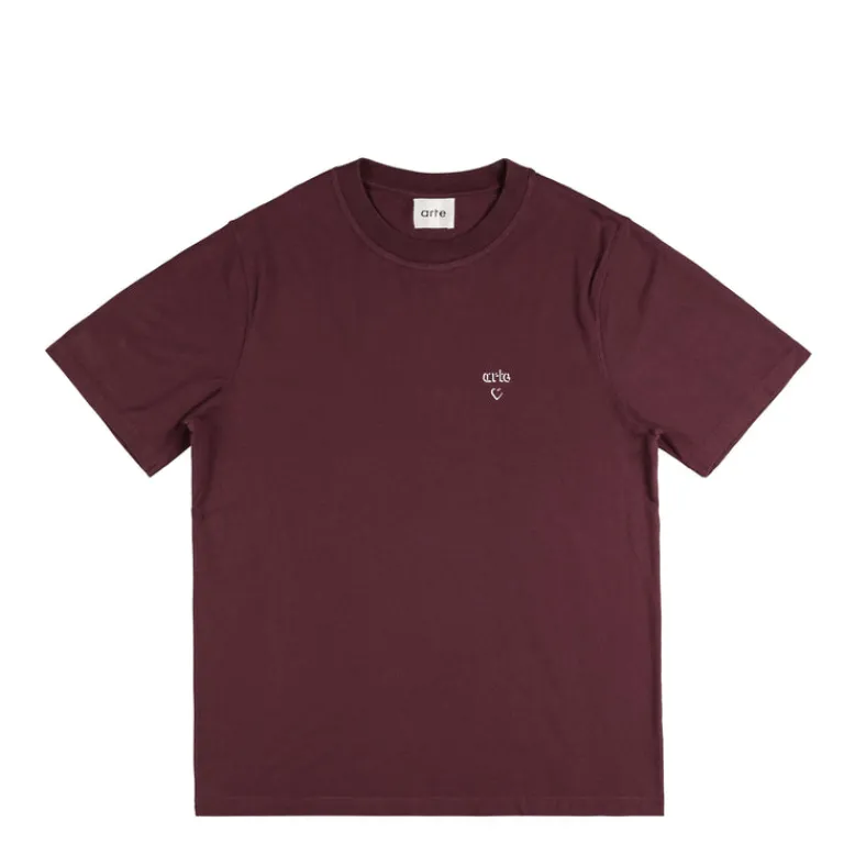 Arte Antwerp T-Shirts*Arte Heart T-Shirt Bordeaux