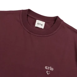 Arte Antwerp T-Shirts*Arte Heart T-Shirt Bordeaux