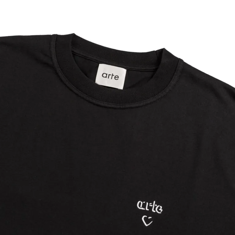 Arte Antwerp T-Shirts*Arte Heart T-Shirt Black