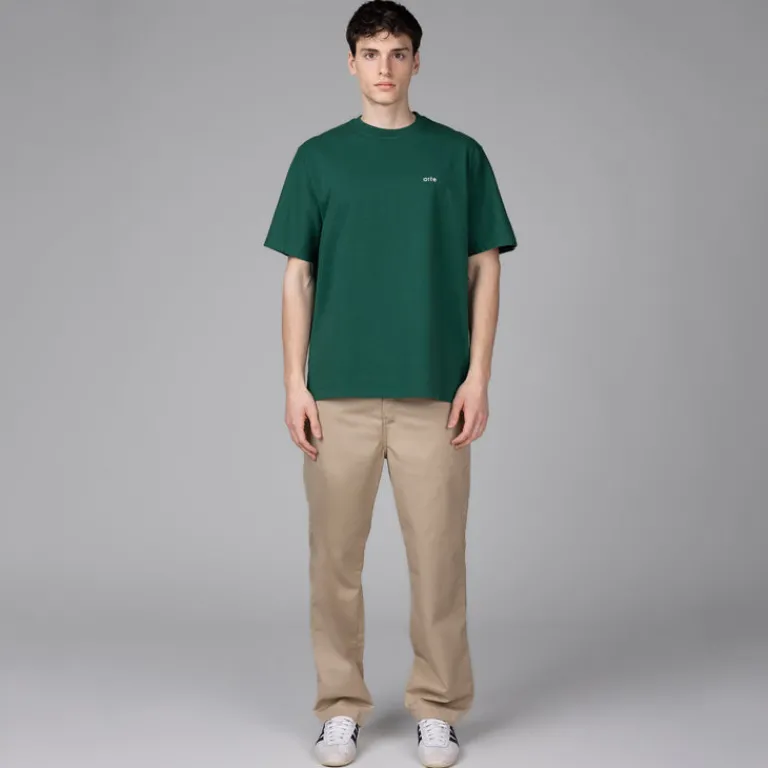 Arte Antwerp T-Shirts*Big Spiral Print T-shirt Green