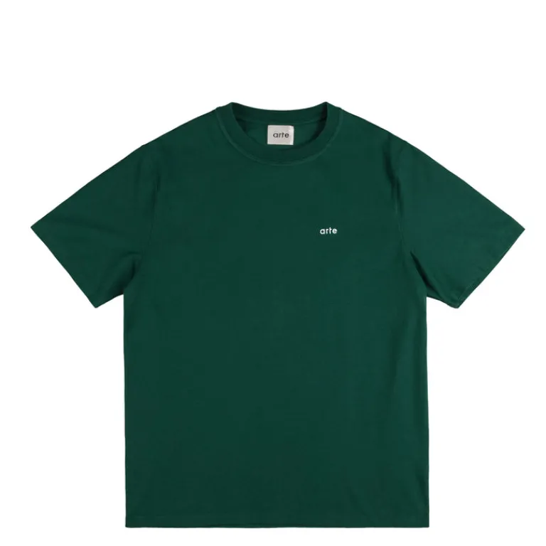 Arte Antwerp T-Shirts*Big Spiral Print T-shirt Green