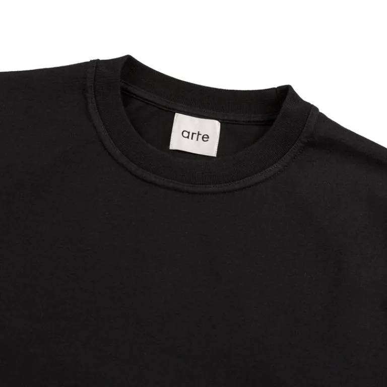 Arte Antwerp T-Shirts*Diels Stitch T-Shirt Black