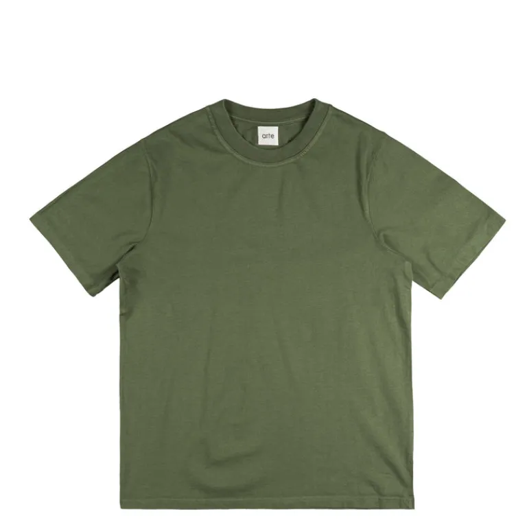 Arte Antwerp T-Shirts*Diels Stitch T-Shirt Green