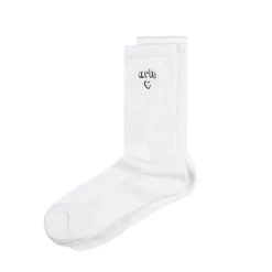 Arte Antwerp Chaussettes*Heart Logo Socks White