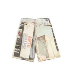 Arte Antwerp Shorts*Photo Allover Shorts Black / White
