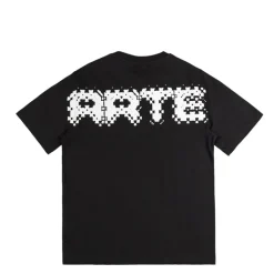 Arte Antwerp T-Shirts*Pixel Back T-Shirt Black