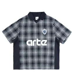 Arte Antwerp T-Shirts*Square Collar T-Shirt Plaid