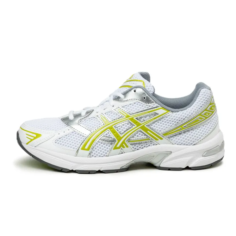 Asics Sneakers Blancs|Chaussures De Running Retro*GEL-1130 White / Apple Green