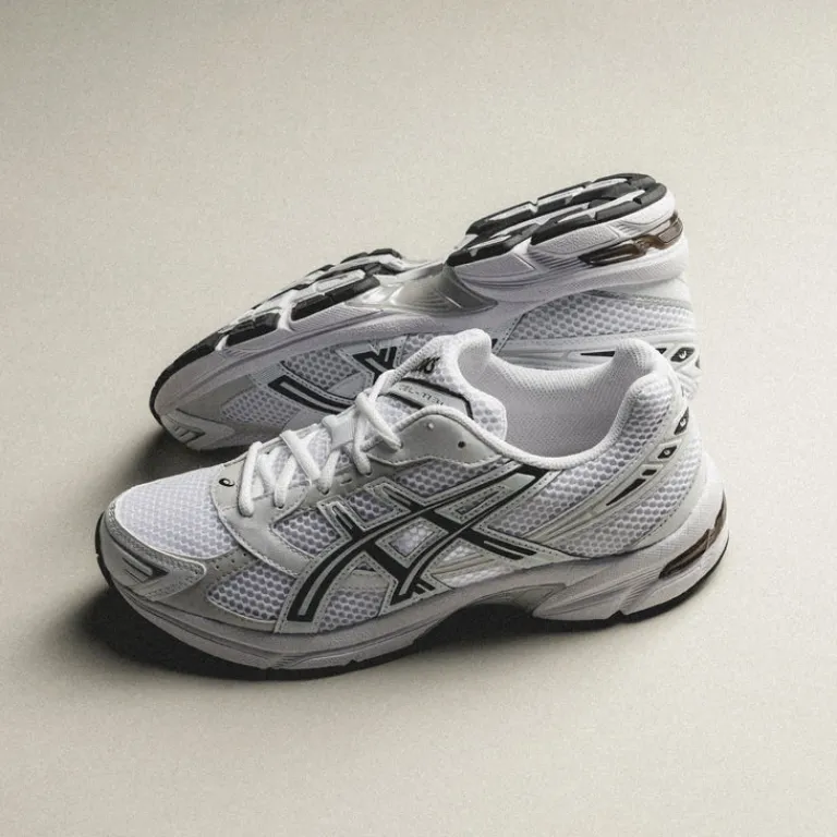 Asics Sneakers Blancs|Chaussures De Running Retro*GEL-1130 White / Black