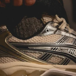 Asics Sneakers Végétaliens|Chaussures De Running Retro*GEL-Kayano 14 Birch / Pure Silver