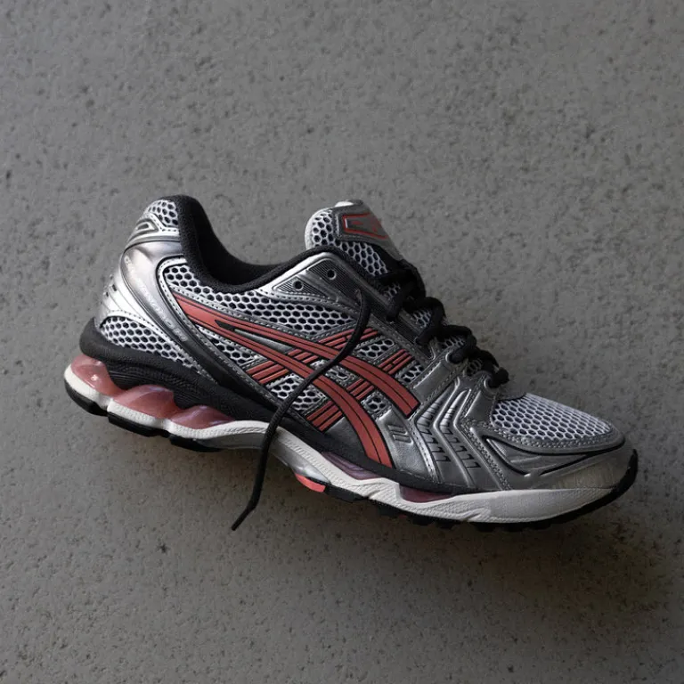Asics Sneakers Végétaliens|Chaussures De Running Retro*GEL-Kayano 14 White / Papaya