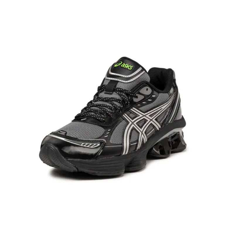 Asics Sneakers Végétaliens|Chaussures De Running Retro*GEL-Kinetic Fluent Piedmont Grey / Pure Silver