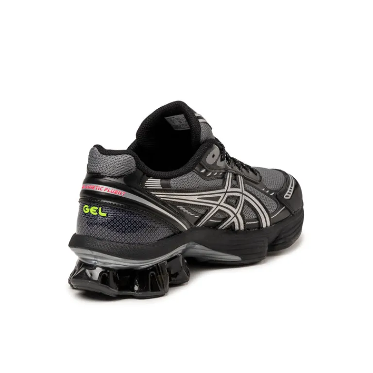 Asics Sneakers Végétaliens|Chaussures De Running Retro*GEL-Kinetic Fluent Piedmont Grey / Pure Silver