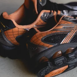 Asics Sneakers Végétaliens|Chaussures De Running Retro*GEL-Nimbus 10.1 Black / Rust Orange