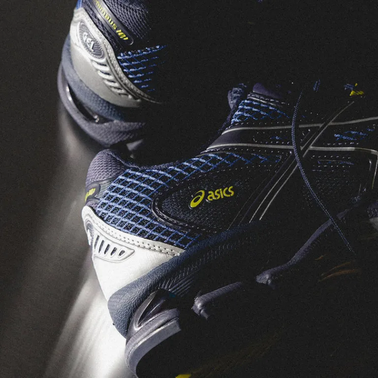 Asics Sneakers Végétaliens|Chaussures De Running Retro*GEL-Nimbus 10.1 Midnight / Indigo Fog