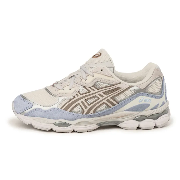 Asics Sneakers En Cuir|Chaussures De Running Retro*GEL-NYC Cream / Cloud Grey