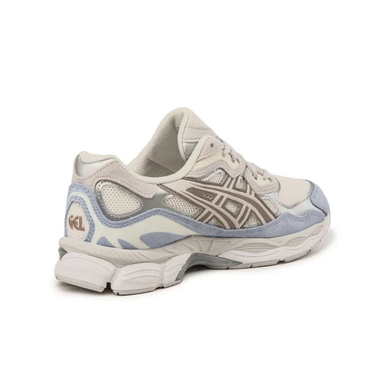 Asics Sneakers En Cuir|Chaussures De Running Retro*GEL-NYC Cream / Cloud Grey