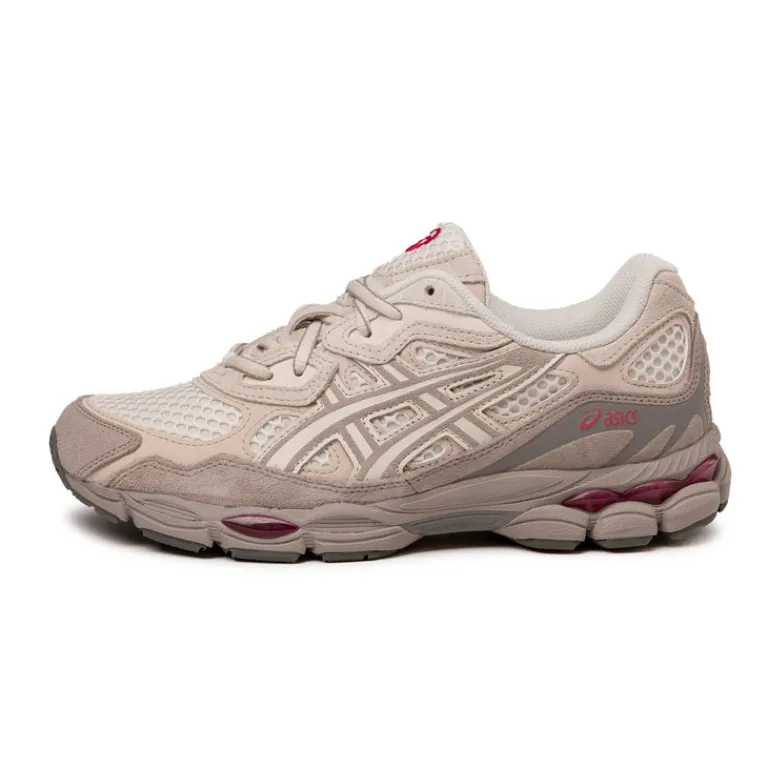 Asics Sneakers En Cuir|Chaussures De Running Retro*GEL-NYC Cream / Moonrock