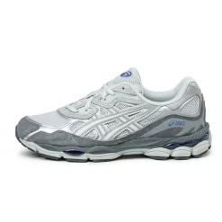 Asics Sneakers En Cuir|Chaussures De Running Retro*GEL-NYC Glacier Grey / Gravel