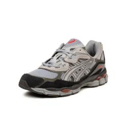 Asics Sneakers En Cuir|Chaussures De Running Retro*GEL-NYC Gravel / Black