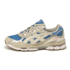 Asics Sneakers En Cuir|Chaussures De Running Retro*GEL-NYC Polar Night / Cream