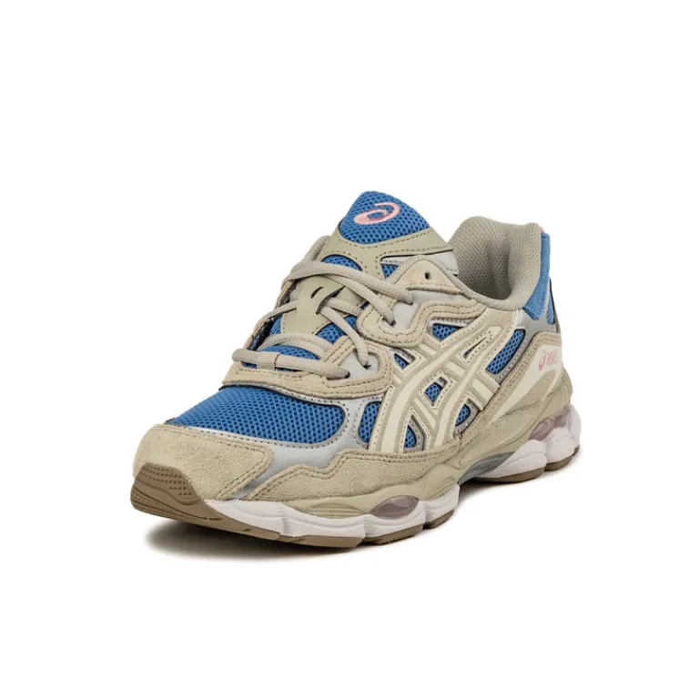 Asics Sneakers En Cuir|Chaussures De Running Retro*GEL-NYC Polar Night / Cream