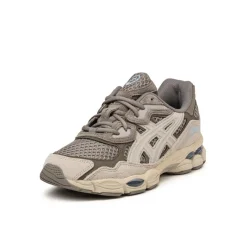 Asics Sneakers En Cuir|Chaussures De Running Retro*GEL-NYC 2055 Steeple Grey / Cream
