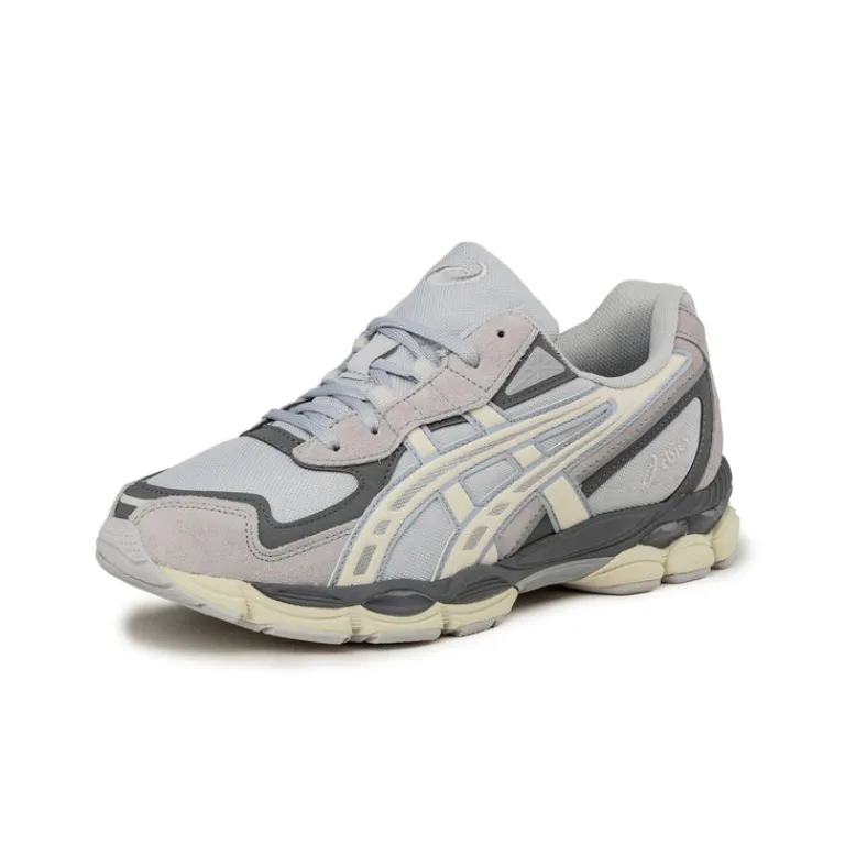 Asics Sneakers En Cuir|Chaussures De Running Retro*GEL-NYC 2055 Glacier Grey / Cream