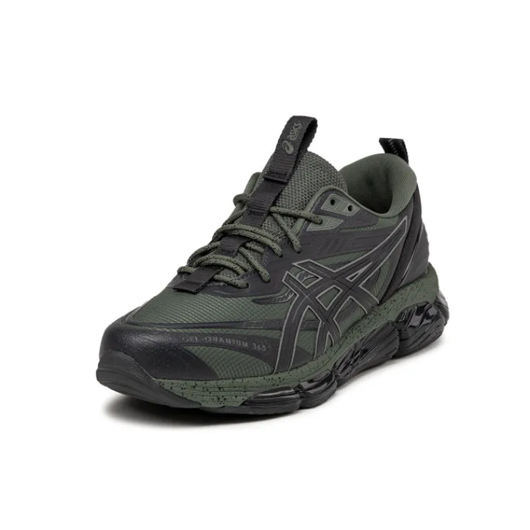 Asics Sneakers Végétaliens|Chaussures De Running Retro*GEL-Quantum™ 360 VIII Utility Mantle Green / Graphite Grey