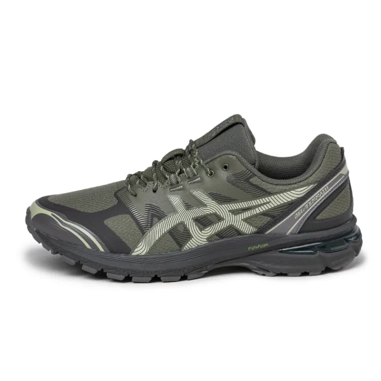 Asics Sneakers En Cuir|Baskets D'Extérieur*GEL-Terrain Mantle Green / Khaki