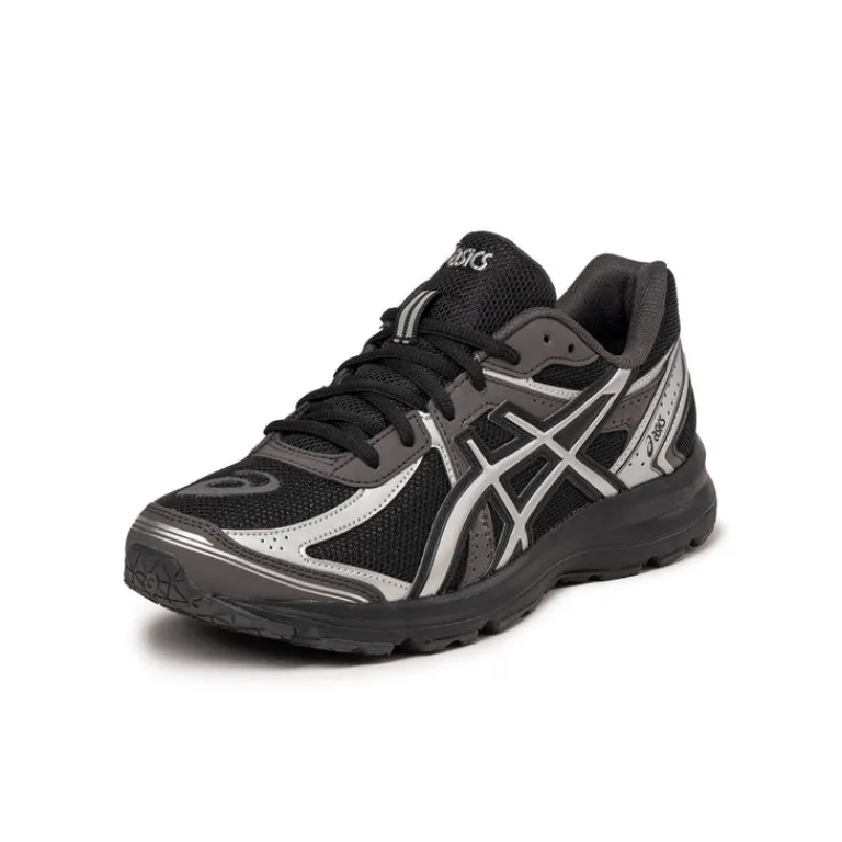 Asics Sneakers Végétaliens|Chaussures De Running Retro*JOG 100S Black / Pure Silver