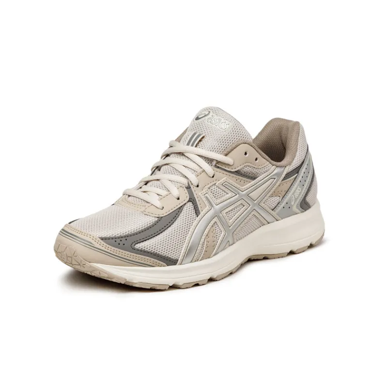 Asics Sneakers Végétaliens|Chaussures De Running Retro*JOG 100S Oatmeal / Pure Silver