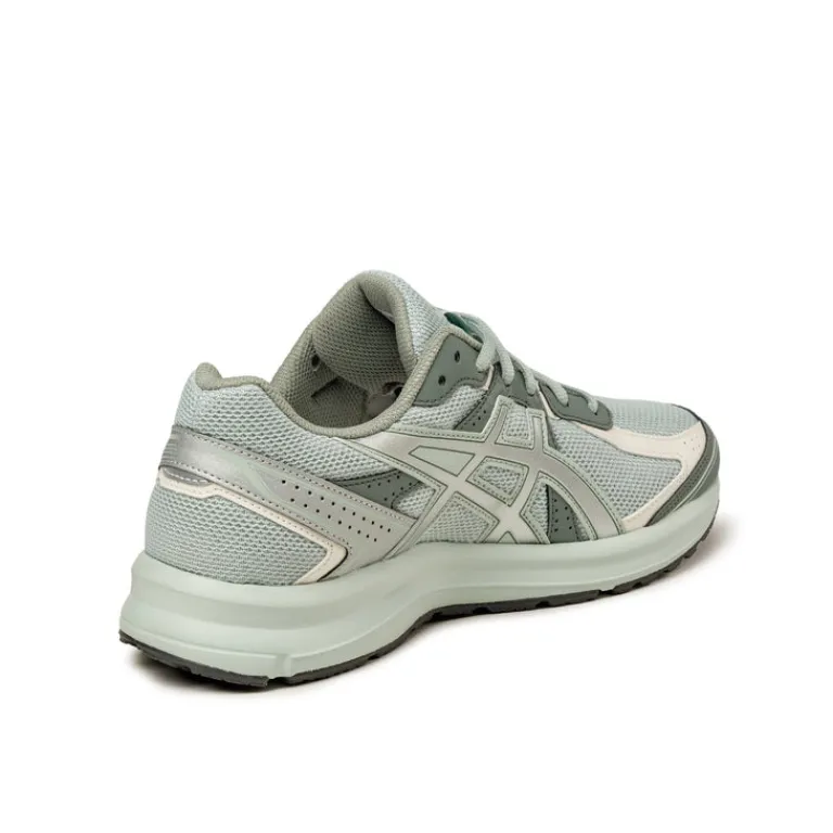 Asics Sneakers Végétaliens|Chaussures De Running Retro*JOG 100S Lichen Rock / Pure Silver