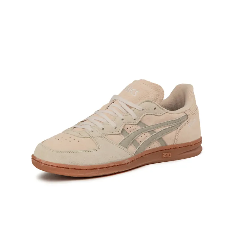 Asics Sneakers En Cuir|Baskets Décontractées Terrace*Skyhand OG Marzipan / Dried Leaf Green