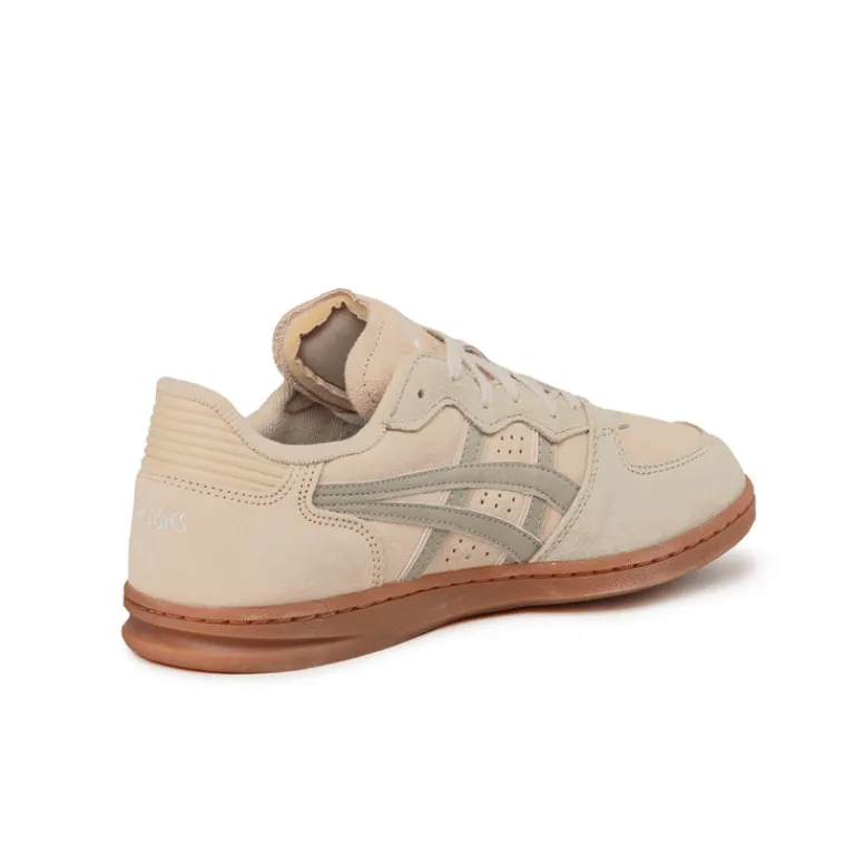 Asics Sneakers En Cuir|Baskets Décontractées Terrace*Skyhand OG Marzipan / Dried Leaf Green