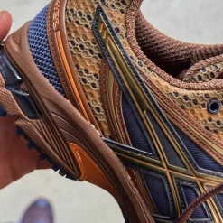 Asics Chaussures De Running Retro*UB9-S GEL-DS Trainer 14 Desert Camp / Piquant Orange