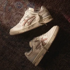 Asics Sneakers En Cuir*x Asphaltgold EX89 *Impromptu* Cream / Ginger Peach