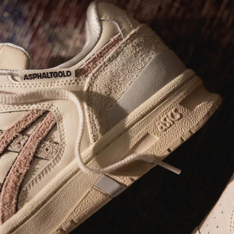Asics Sneakers En Cuir*x Asphaltgold EX89 *Impromptu* Cream / Ginger Peach