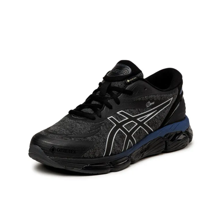 Asics Sneakers Végétaliens|Chaussures De Running Retro*x Dime GEL-Quantum 360 VIII *GTX* Black / Pure Silver
