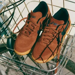 Asics Sneakers En Cuir|Baskets Décontractées Terrace*x Hay Skyhand OG Tortoise Shell / Blueberry