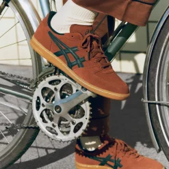 Asics Sneakers En Cuir|Baskets Décontractées Terrace*x Hay Skyhand OG Tortoise Shell / Blueberry