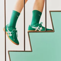 Asics Sneakers En Cuir|Baskets Décontractées Terrace*x Hay Skyhand OG Shady Glade / Moonbeam